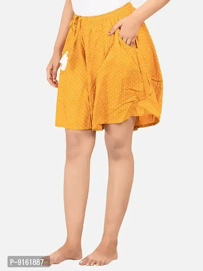 Stylish Fancy Viscose Printed Shorts For Women-thumb4