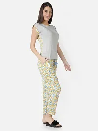 Women Cotton Printed Lounge Set-thumb1