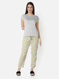 Women Cotton Printed Lounge Set-thumb4