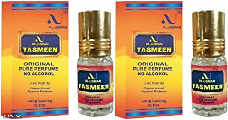 Alcohol Free Beautiful Fragnance Perfume 3 ML, (Pack of 2)-thumb0