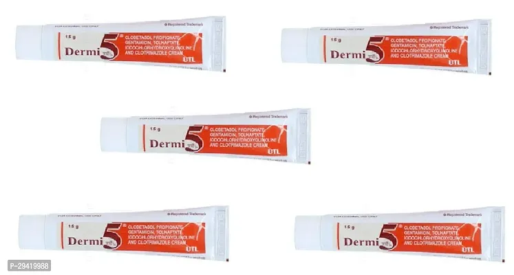 Dermi 5 cream 15Gm pack of 5