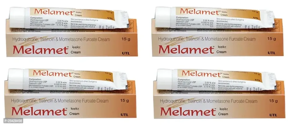 melamet cream 15Gm pack of 4-thumb0