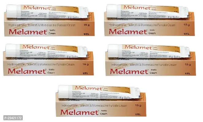 melamet cream 15Gm pack of 5