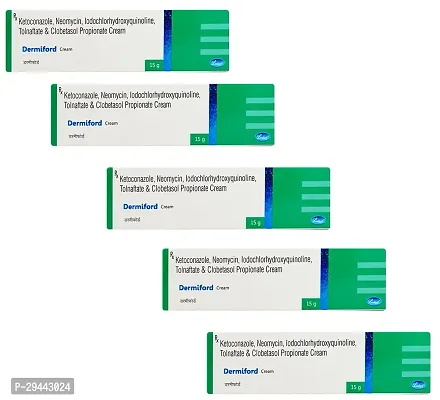 dermiford cream 15Gm pack of 5