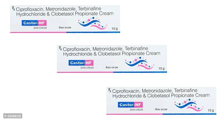 castor NF cream 15Gm pack of 3