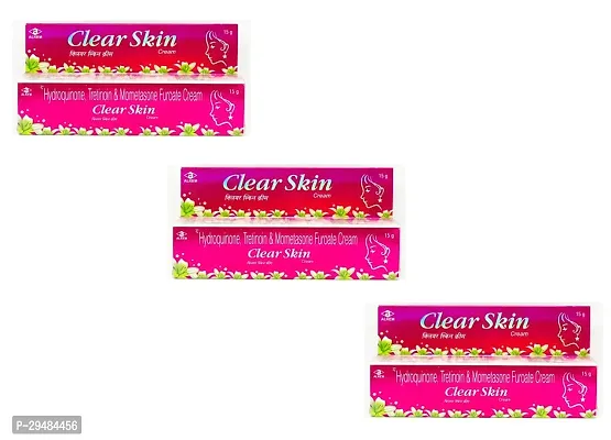 clear skin cream 15Gm pack of 3-thumb0