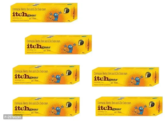 ITCH GEAR CREAM 25GM PACK OF 6