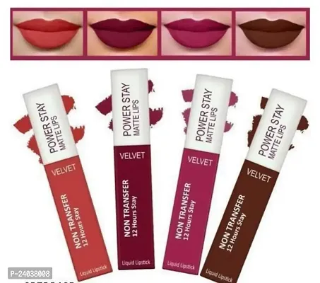 Awsome Liquid Lipstick, Pack Of 4-thumb0