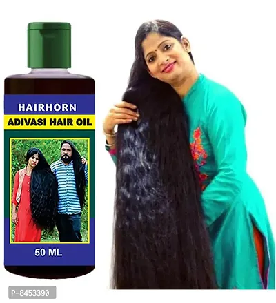 Adivasi Neelambari Herbal Hair Oil For Long And Strong Hair Oil Made By Pure Adivasi Ayurvedic Herbs - 50 ml (Pack Of 1)-thumb0