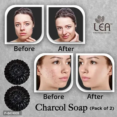 The Natural Wash Charcoal Soap Pack Of 2-thumb0
