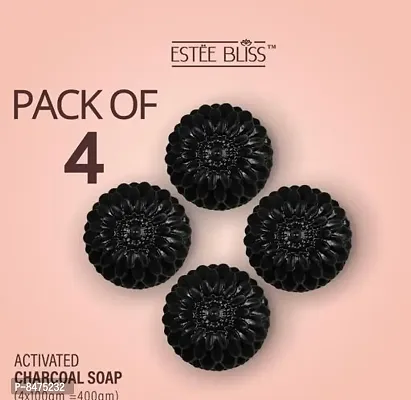 Naturals Glutathione Skin Whitening Soap With Active Charcoalnbsp;Pack Of 4-thumb0