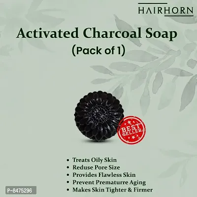 Activated Charcoal Melt And Pour Soap Pack Of 1-thumb0