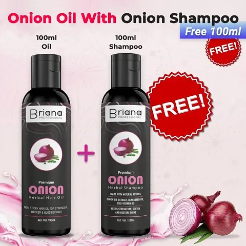 Onion Hair Fall Shampoo For Hair Growth And Hair Fall Control