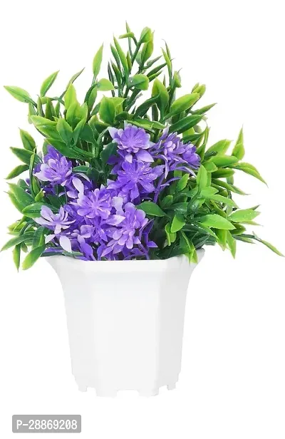 Magnificent Artificial Flowers With Pot For Room Decoration Pack Of 1