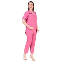 Epicure wears Uniforms Unisex  Men's | Women's Cotton Scrub Suit - Ideal for Doctors, Dentists and Healthcare Professionals  (Pink_Small)-thumb4