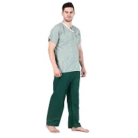 Epicure wears Unisex Men | Women Patient Kurta -Payjama / Suit / Gown / Dress Surgeon Gown Hospital / Medical Uniform Pack of 1-thumb4