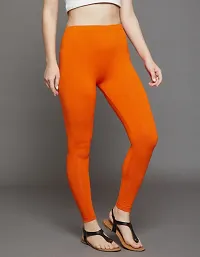 Fabulous Cotton Lycra Solid Leggings For Women-thumb1