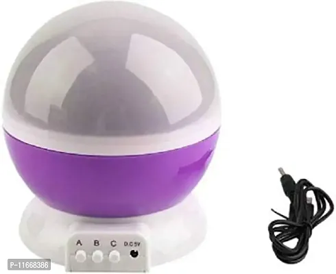 Medigo Rotating and Color Changing Star Master Projector Night lamp and Rotating Color Changing with USB Wire-thumb3