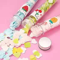 Flower Design Tube Shape Bottle Paper Soap Clean Soft Bath For Travel (Pack of 5)-thumb1