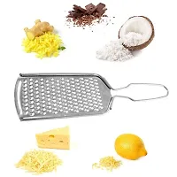 Medigo Stainless Steel Vegetable Slicer, Carrot Grater, Cheese Grater, Ginger Grater, Garlic Grater Slicer Cutter for Kitchen-thumb1