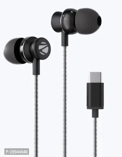 Stylish Wired Headphone-Black