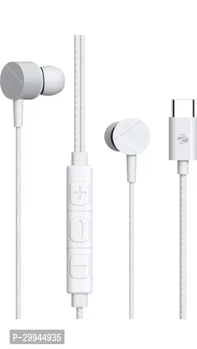 Stylish Wired Headphone-White