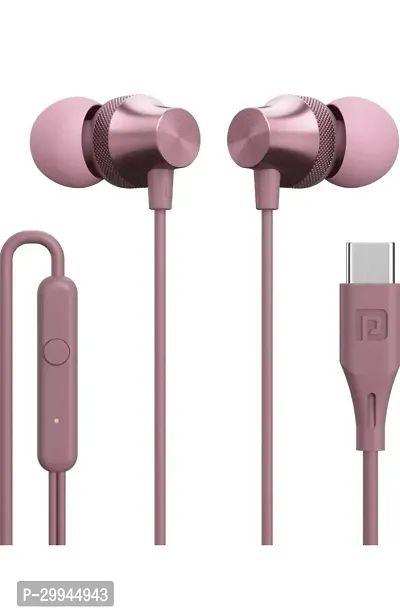 Stylish Wired Headphone-Pink-thumb0