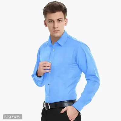 Classic Cotton Solid Mens Formal Shirt