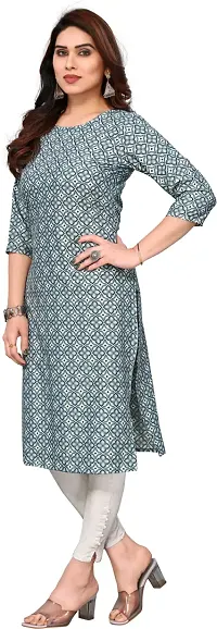 Elegant Crepe Printed Kurta For Women- Pack Of 3-thumb3