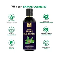 Enjave Adivasi Hair Growth and MAHA Bhringraj Hair Oil For Hair Fall Control  Hair Growth Bhringraj oil,Maha Bhringraj oil and shampoo combo|adivasi hair oil|50ml Pack Of 1-thumb3