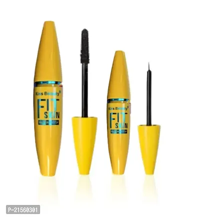 Waterproof mascara With Eye Liner Pack of 1-thumb2