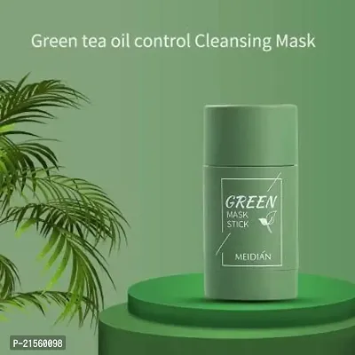 MEIDIAN Green Mask Stick (Green Tea Oil Control Clean Solid Mask) 40gm-thumb2