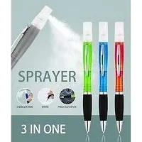 RATED CART Portable Pen Sanitizer Spray Bottle Pen 10 Ml Empty - Sanitizer Spray Pen Transparent, Refillable for Travel and Daily (Pack of 1 Sanitizer Spray Pen)-thumb2