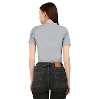 HANUMANT IMPEX Plain Lycra Fabric Casual Wear Crop Top for Women-thumb4