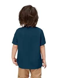 HANUMANT IMAPEX New Plain Important Cotton Casual Wear Shirt for Boys-thumb1