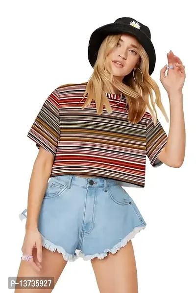 Unchained HANUMANT IMPEX Women's Western Crop Top-thumb2