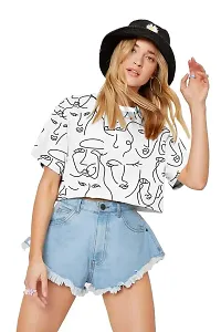 Unchained HANUMANT IMPEX Women's Western Crop Top-thumb3