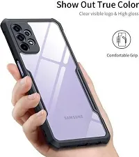 Back Cover for SAMSUNG GALAXY A32 5G SAMSUNG GALAXY M32 5G Transparent Grip Case Silicon Pack of 1-thumb3