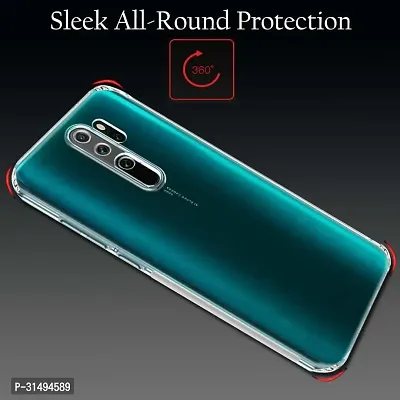 Back Cover for Redmi Note 8 Pro Transparent Camera Bump Protector Pack of 1-thumb4