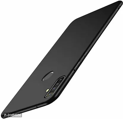 Back Cover for Redmi Note 8 Black Grip Case Silicon Pack of 1-thumb0