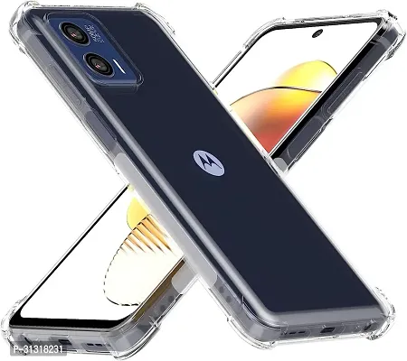 ROYALBASE Back Cover for Moto G73 5GMotorla G73 5G Transparent Shock Proof Silicon Pack of 1-thumb0