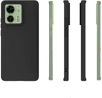 Back Cover for MOTOROLA Edge 40 Black Grip Case Silicon Pack of 1-thumb2