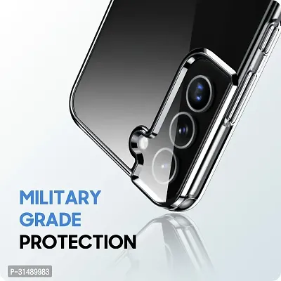 Back Cover for SAMSUNG Galaxy S23SAMSUNG Galaxy S23 5G Transparent Camera Bump Protector Silicon Pack of 1-thumb5