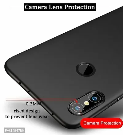 Back Cover for Realme 12 Pro Plus 5G Black Grip Case Silicon Pack of 1-thumb2