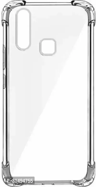 Back Cover for Vivo U20 Transparent Grip Case Silicon Pack of 1-thumb4