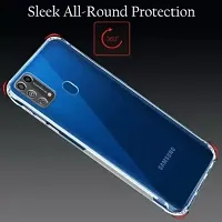 Back Cover for Samsung Galaxy M31 Transparent Silicon Pack of 1-thumb4