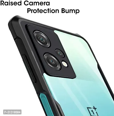 ROYALBASE Back Cover for OnePlus Nord CE 2 Lite 5G Black Camera Bump Protector Silicon Pack of 1-thumb4