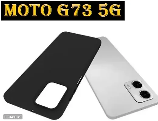 ROYALBASE Back Cover for Moto G73 5GMotorla G73 5G Black Grip Case Pack of 1-thumb3