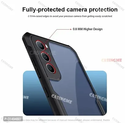 ROYALBASE Back Cover for Oppo Reno 12 Pro 5G IP Black Camera Bump Protector Silicon Pack of 1-thumb2