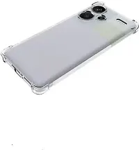 ROYALBASE Back Cover for Redmi note 13 Pro Plus 5G Transparent Grip Case Silicon Pack of 1-thumb1